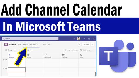 chanel admin calendar|add channel calendar to teams.